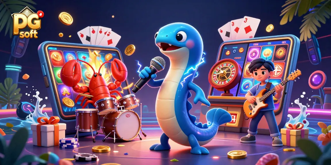 Spin reels and win big with pg soft at an underwater casino featuring vibrant characters and themed elements.